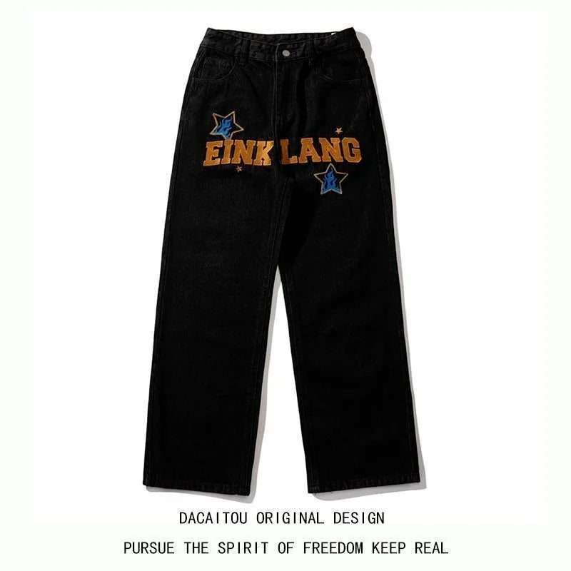 Dark Calle™ Retro Baggy Hip-Hop Jeans