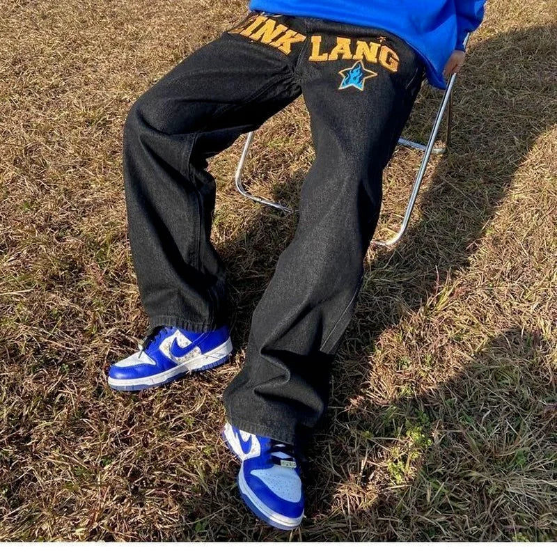 Dark Calle™ Retro Baggy Hip-Hop Jeans